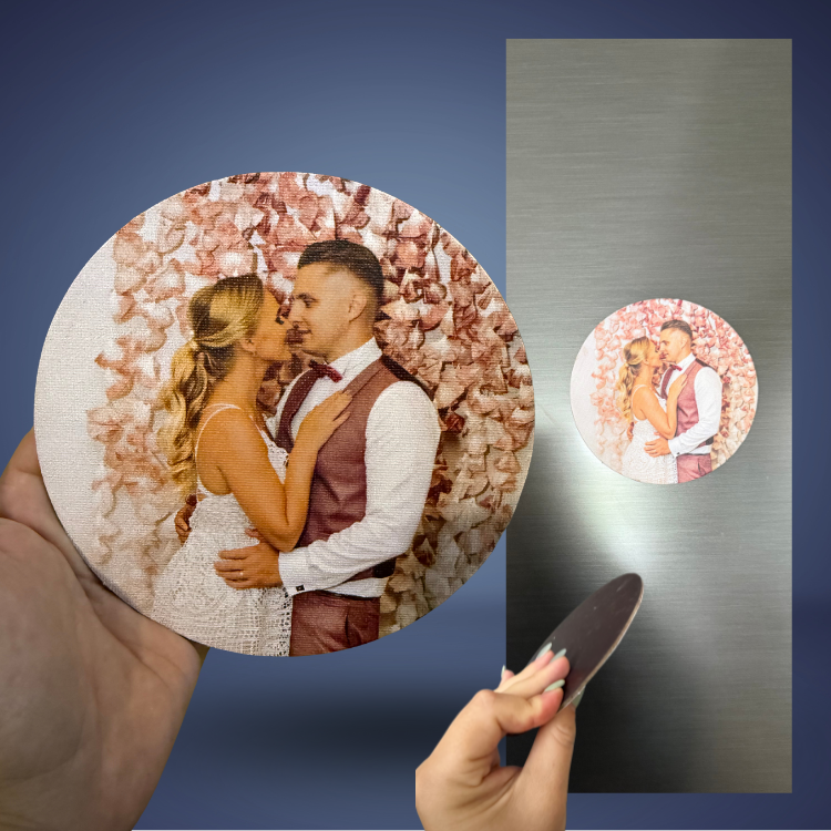 Stiklinė nuotrauka su mediniu stoveliu - Image 5