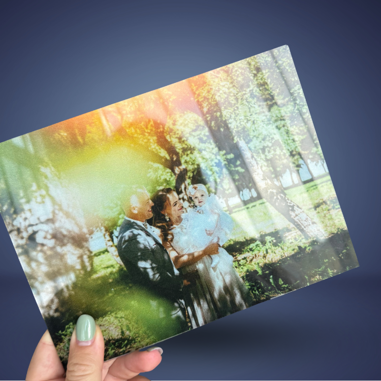 Stiklinė nuotrauka su mediniu stoveliu - Image 3